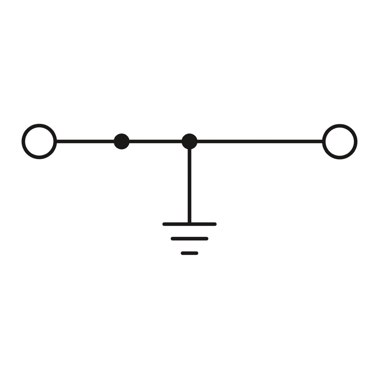 UT 2,5-PE - 接地端子