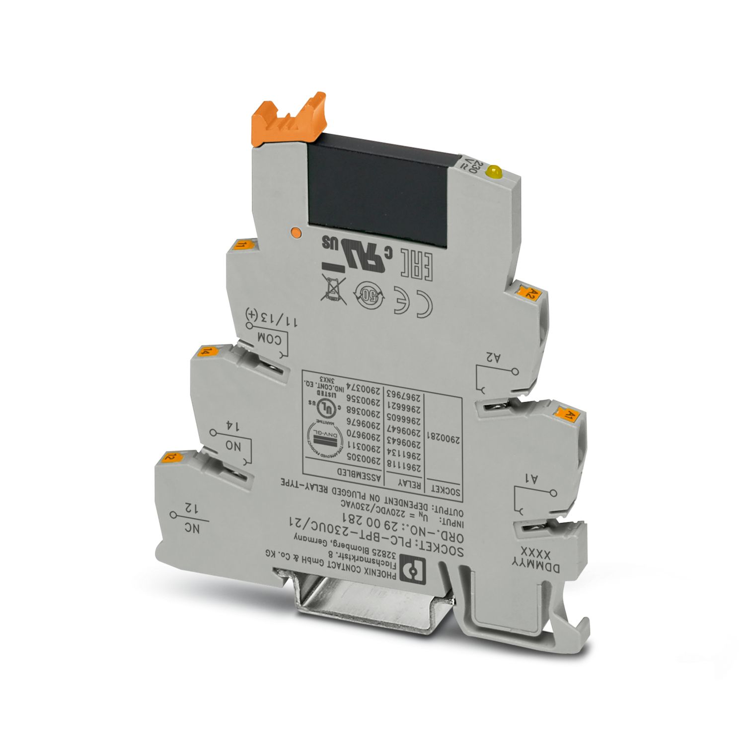 PLC-OPT-230UC/ 24DC/2 - 固态继电器模块