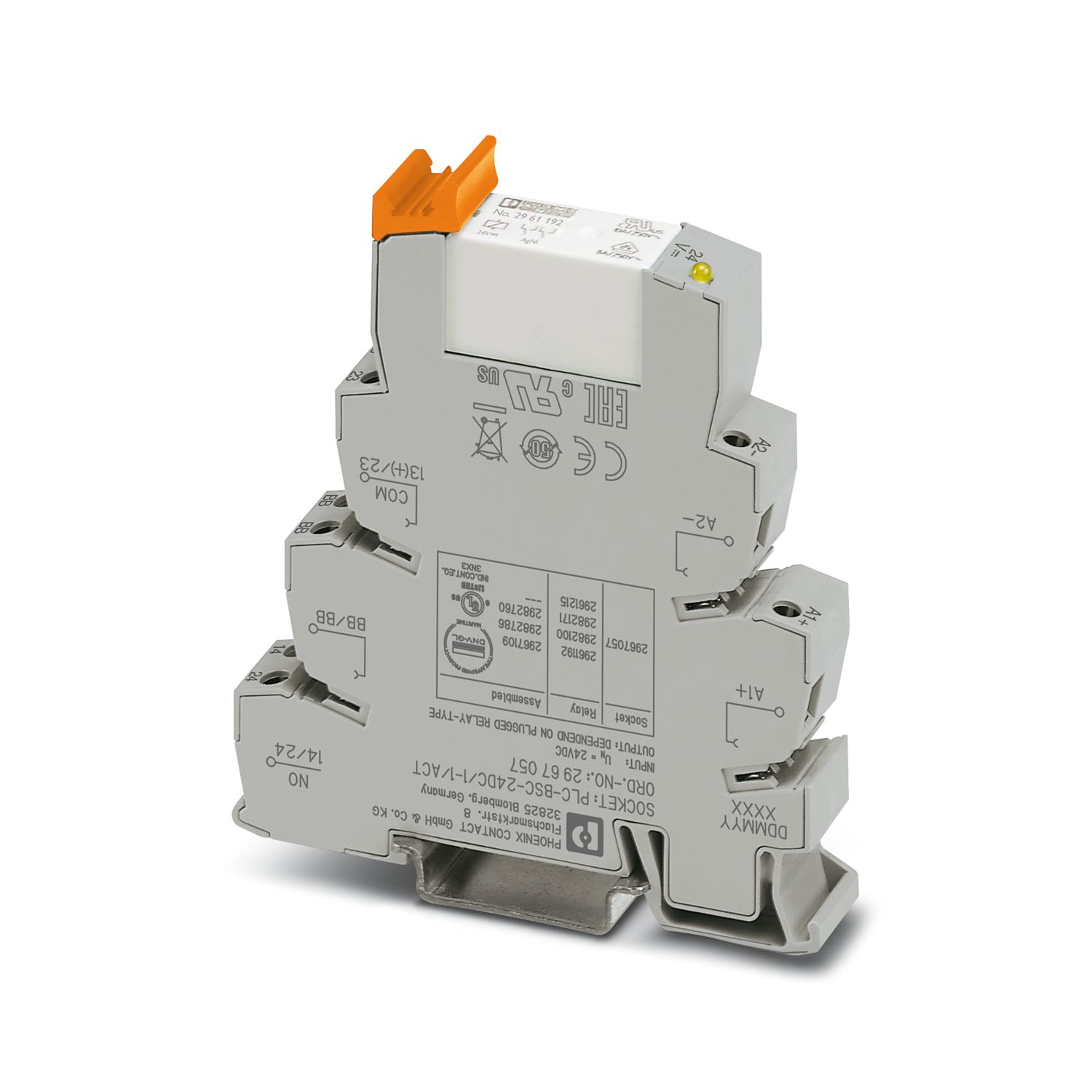 PLC-RSC- 24DC/ 1- 1/ACT - 继电器模块