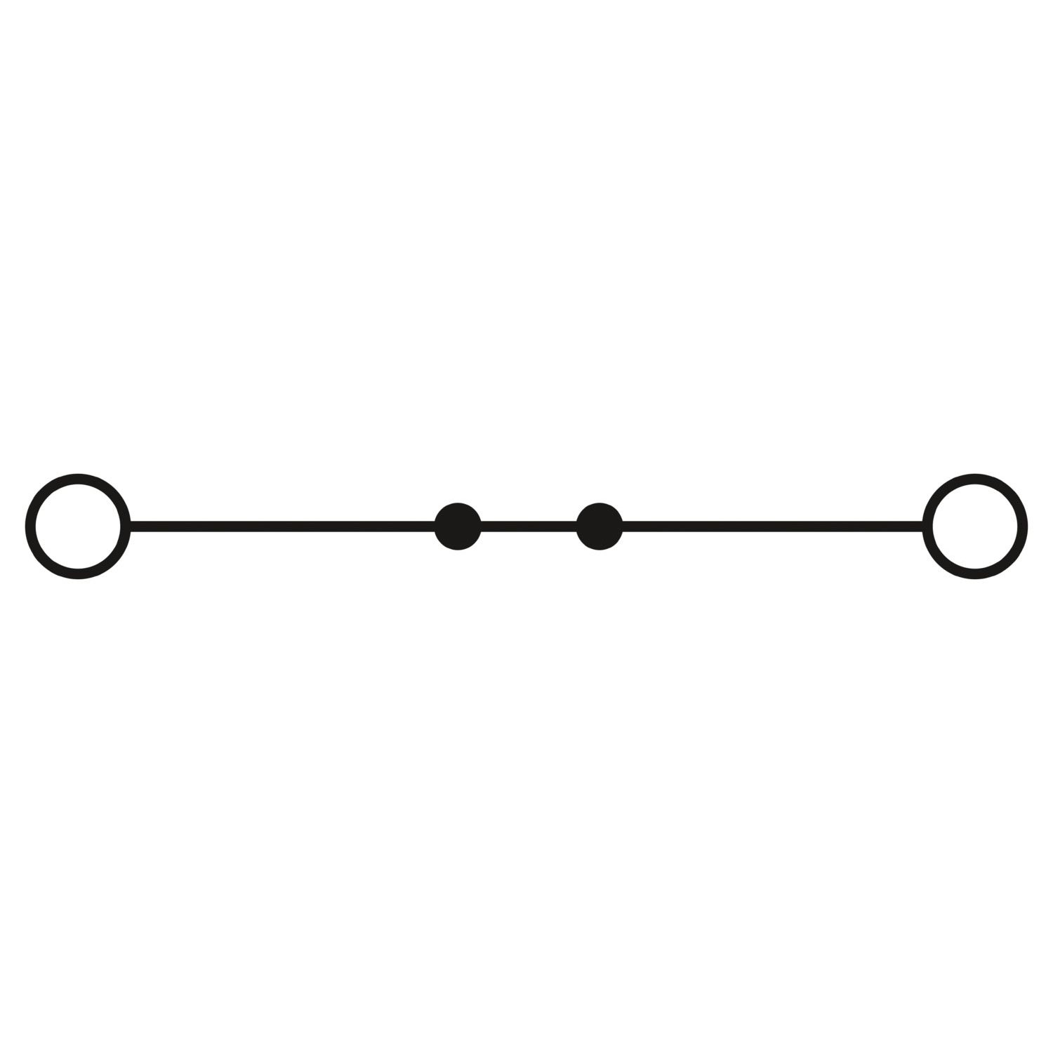 UT 2,5 - 直通式接线端子