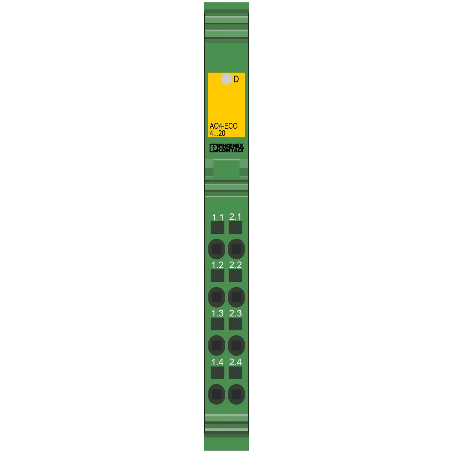 IB IL AO 4/I/4-20-ECO - 模拟量模块