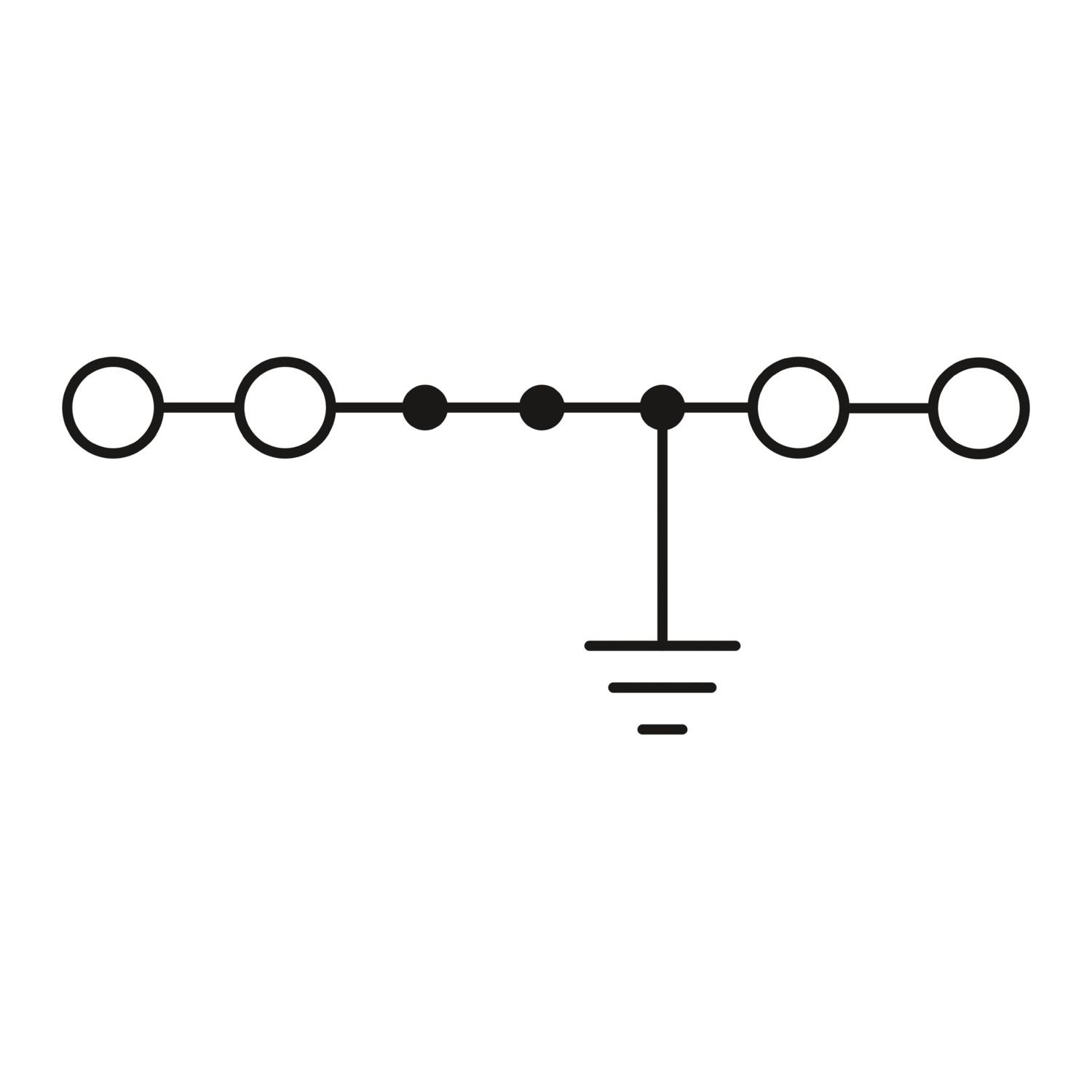 PT 2,5-QUATTRO-PE - 接地端子