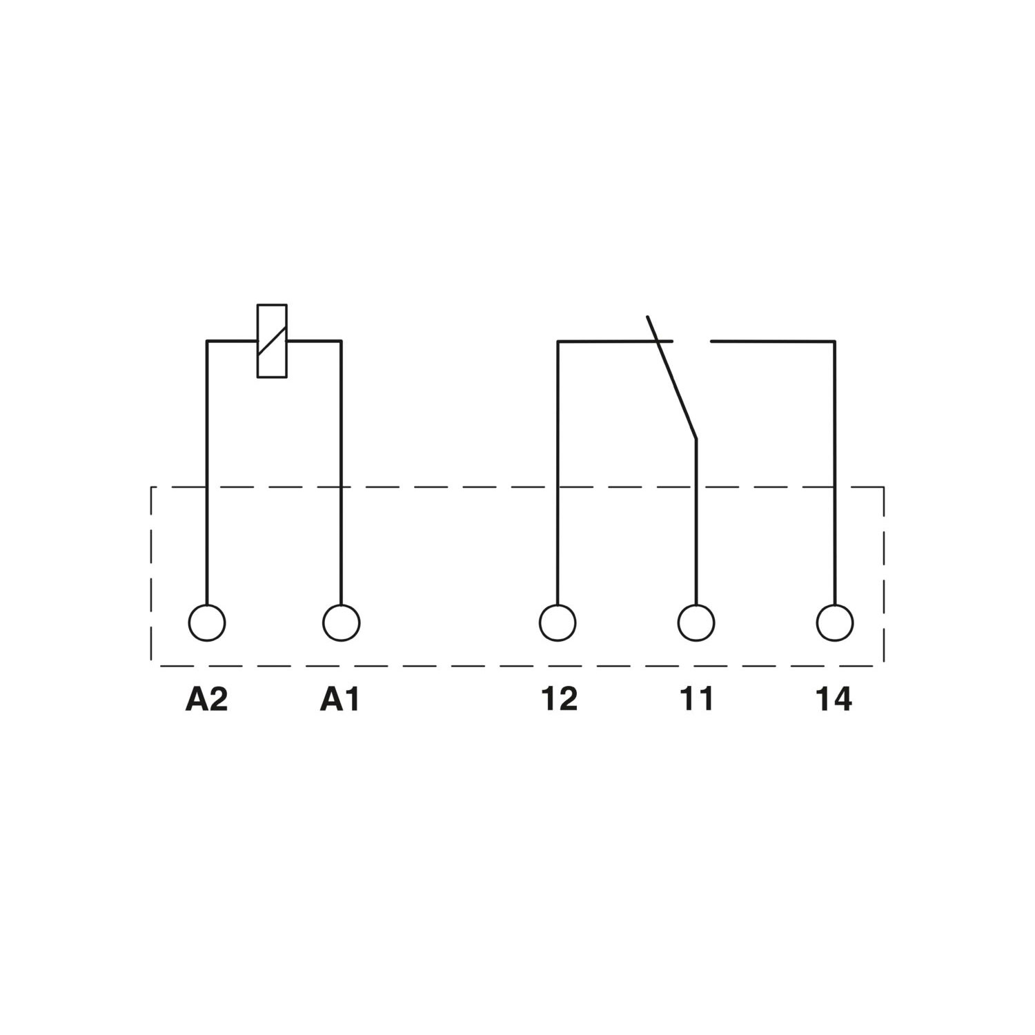 REL-MR- 12DC/21 - 单个继电器