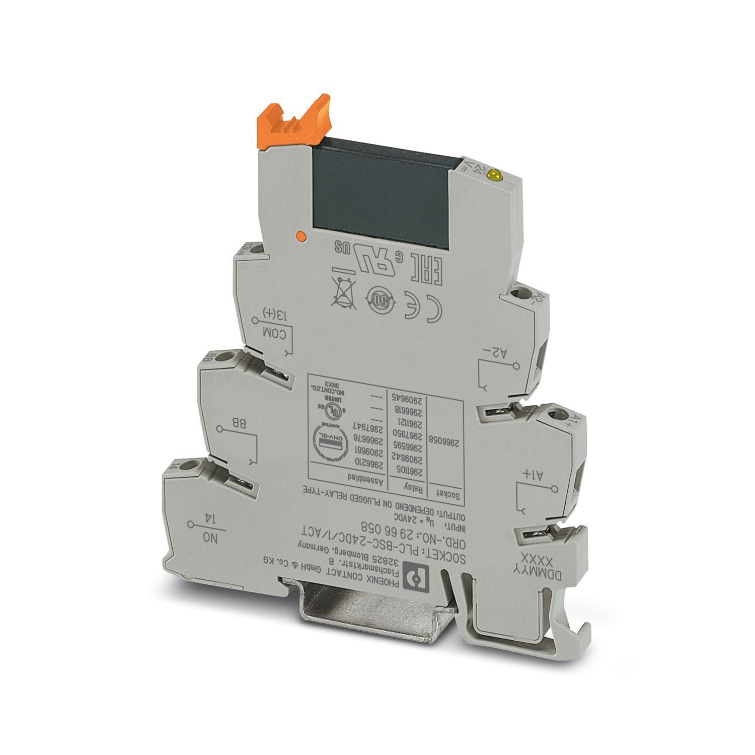 PLC-OSC- 24DC/230AC/  1/ACT - 固态继电器模块