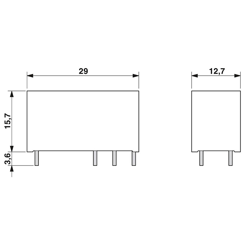 REL-MR- 24DC/21-21 - 单个继电器