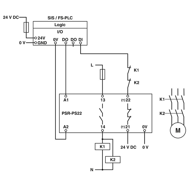 PSR-PS22-1NO-1NC-24VDC-SC - 耦合继电器