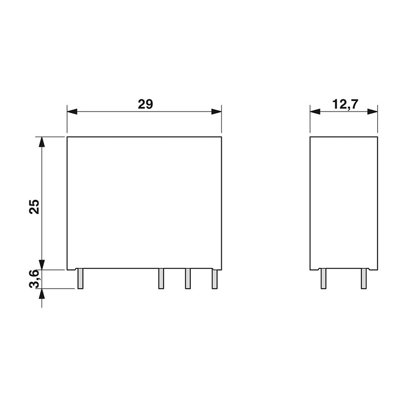 REL-MR- 24DC/21HC/MS - 单个继电器