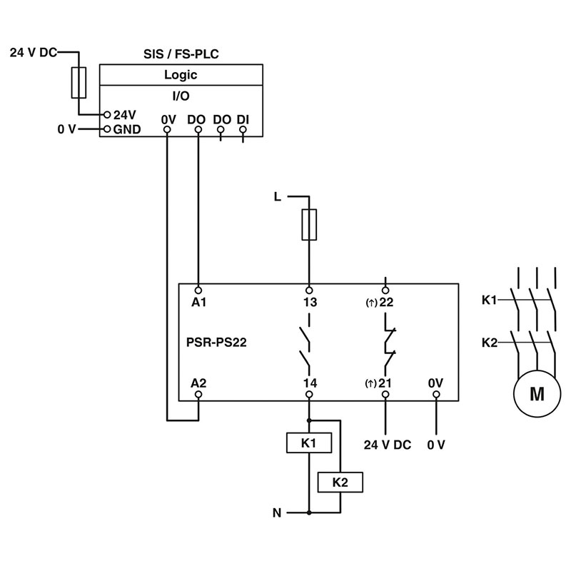 PSR-PS22-1NO-1NC-24VDC-SC - 耦合继电器