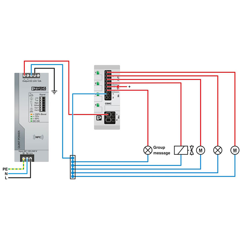 CBMC E4 24DC/1-10A NO - 电子设备断路器