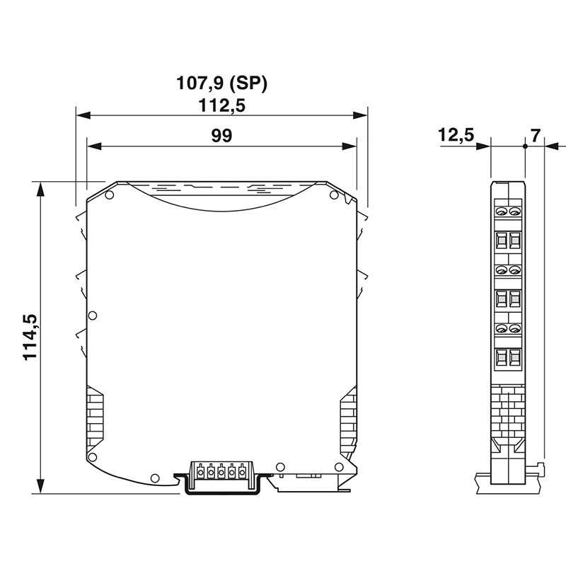 MACX MCR-EX-SL-2NAM-RO - 隔离放大器