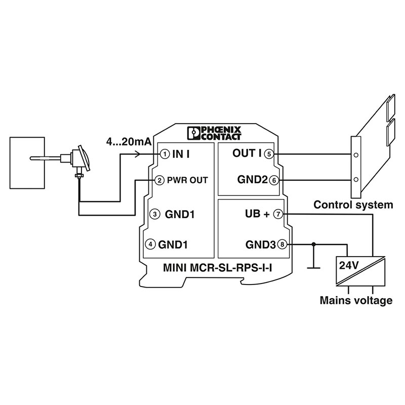 MINI MCR-SL-RPS-I-I - 馈电隔离器