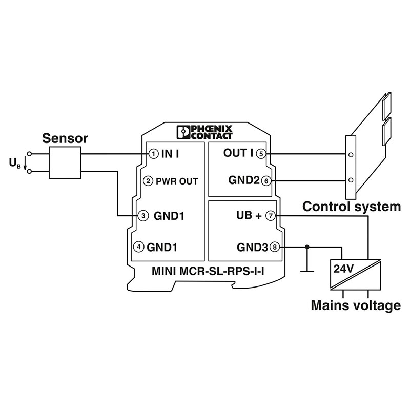 MINI MCR-SL-RPS-I-I - 馈电隔离器