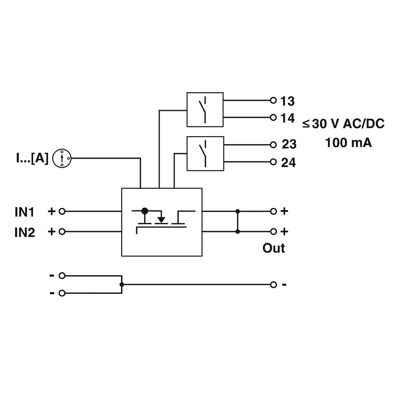 QUINT-ORING/24DC/2X20/1X40 - 冗余模块，带保护