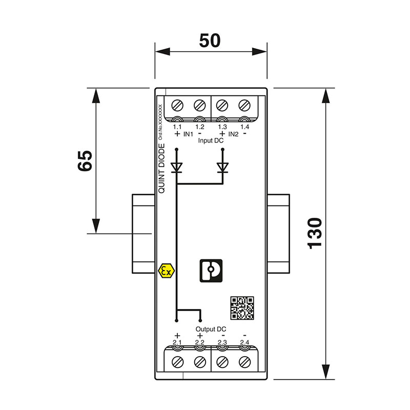 QUINT4-DIODE/12-24DC/2X20/1X40 - 冗余模块