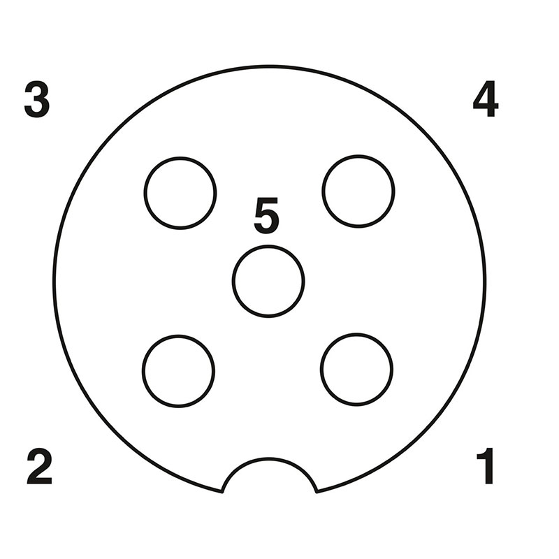 SACC-M12FS-5CON-PG11-M PWR - 电源连接器