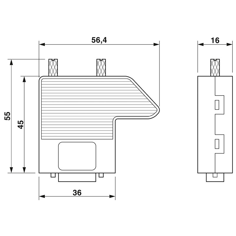 SUBCON 9/M-SH - D-SUB总线连接器