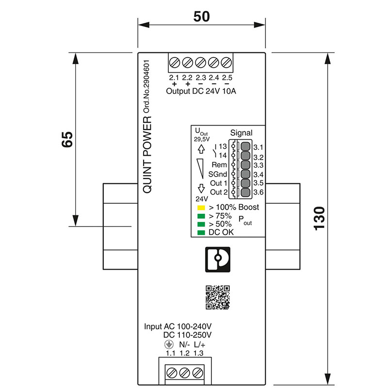 QUINT4-PS/1AC/24DC/10 - 电源