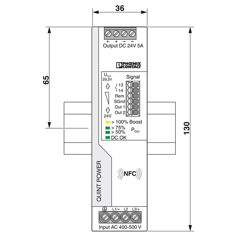 QUINT4-PS/3AC/24DC/5 - 电源