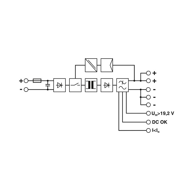 QUINT-PS/24DC/12DC/ 8 - DC/DC转换器