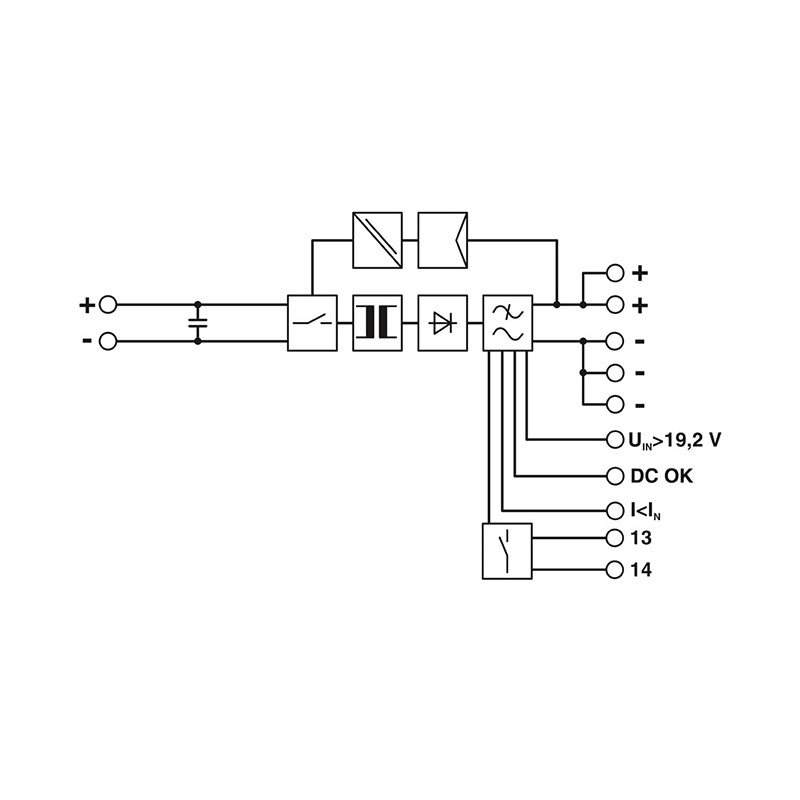 QUINT-PS/24DC/24DC/20 - DC/DC转换器