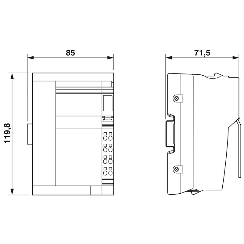 IL PB BK DP/V1-PAC - 总线耦合器