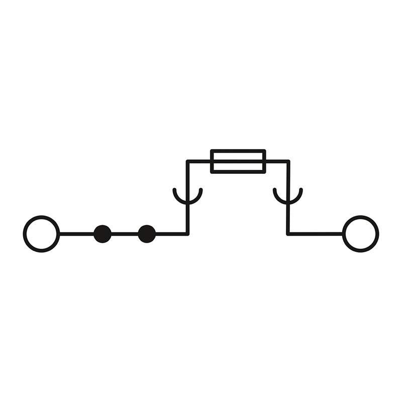 TB-EE-UTF 2,5-HESI (5X20) - 保险丝接线端子