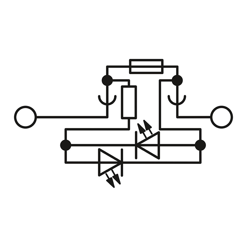 TB 4-HESILED 24 (5X20) I - 保险丝端子