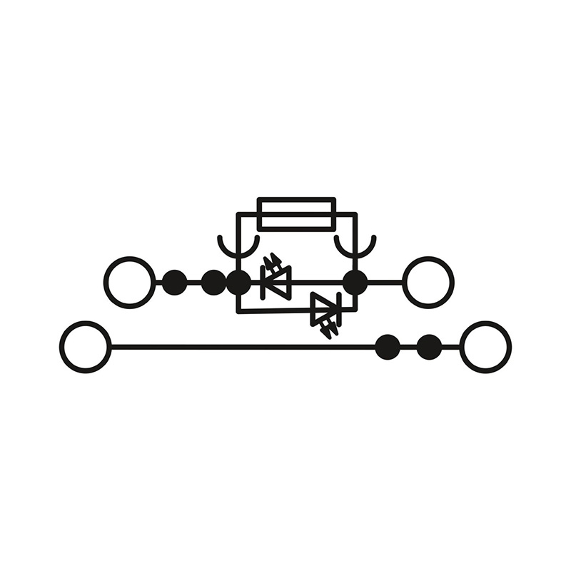 TB 4-2L-HESILED 24 (5X20) I - 多层保险丝端子