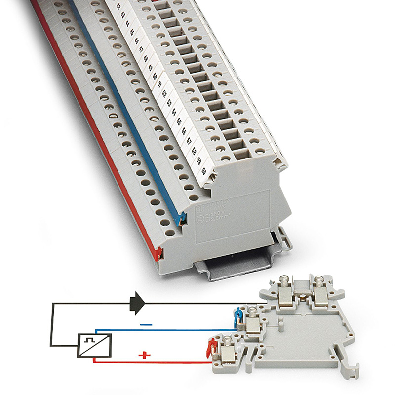 DIK 1,5 BU - 启动器/执行器接线端子