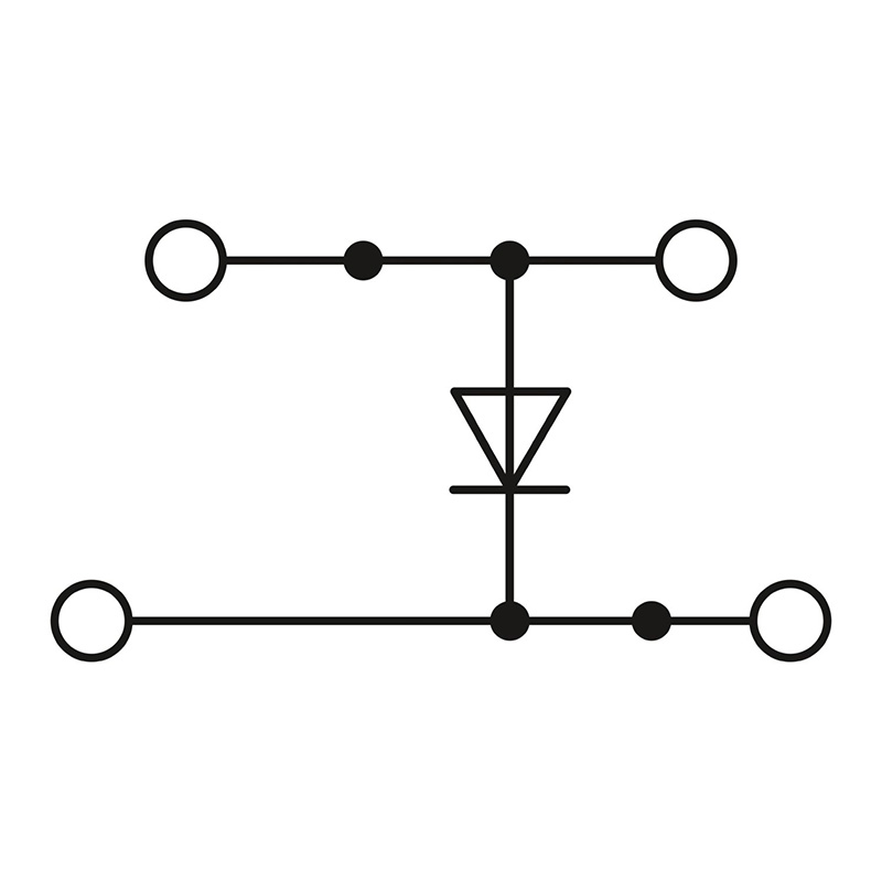 MBKKB 2,5-DIO/O-U - 微型直通式接线端子