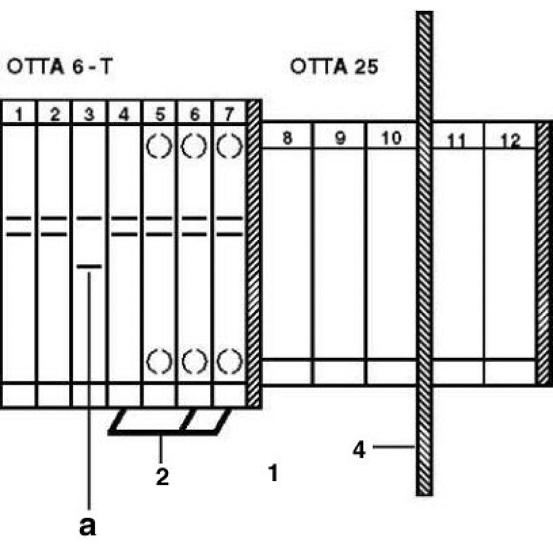 OTTA 6-T - 分断接线端子