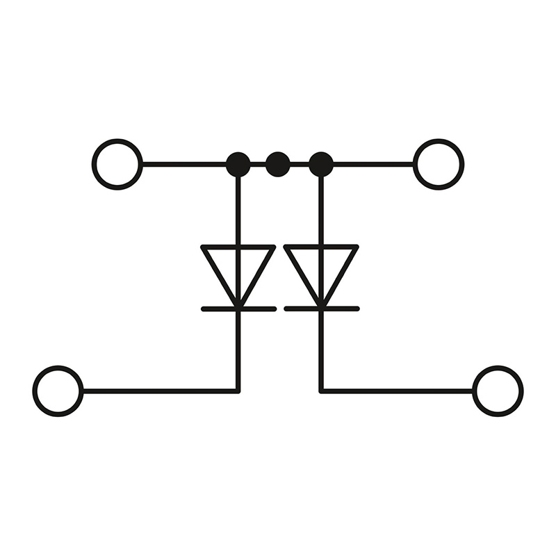 MBKKB 2,5-2DIO/O-UL/O-UR - 微型直通式接线端子