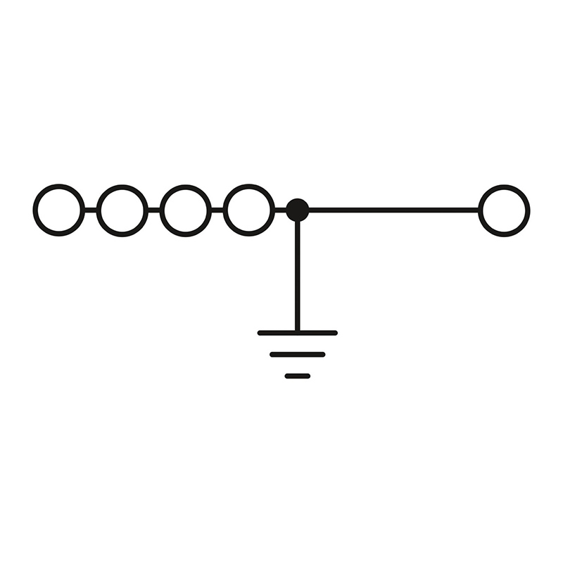 UKH 70/4X10-PE - 接地端子