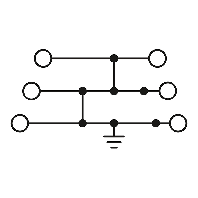 UT 2,5-3PE - 接地端子