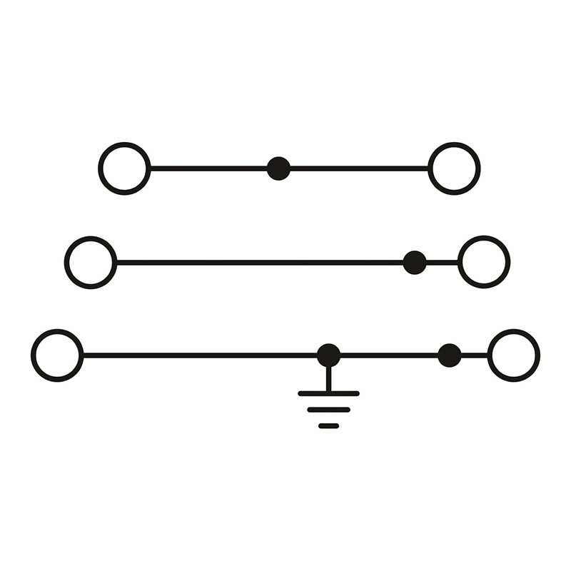 UT 2,5-PE/L/L - 接地端子