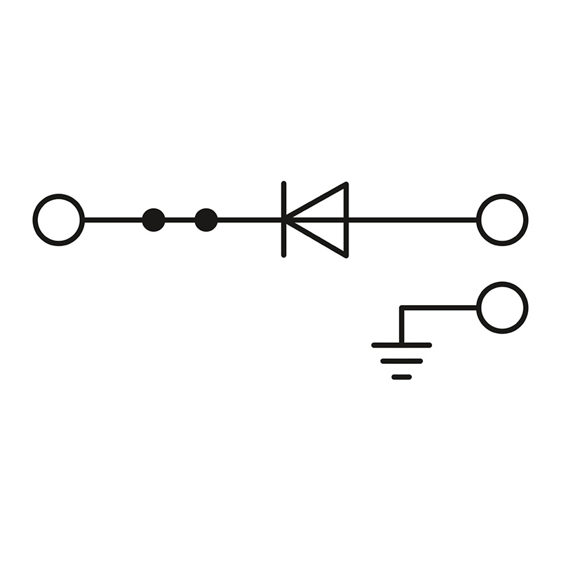 UT 4-PE/L-DIO/R-L P/P - 元件端子