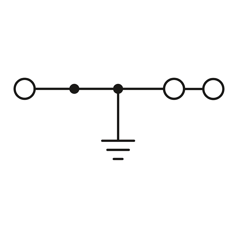 UT 4-TWIN-PE - 接地端子