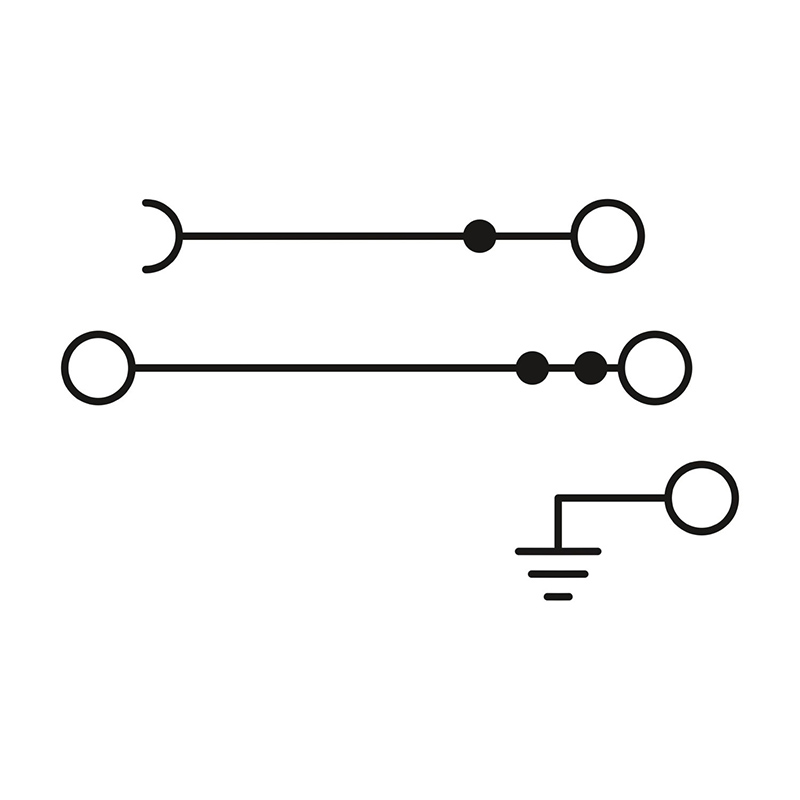 UTI 2,5-PE/L/NT - 建筑安装用接地端子