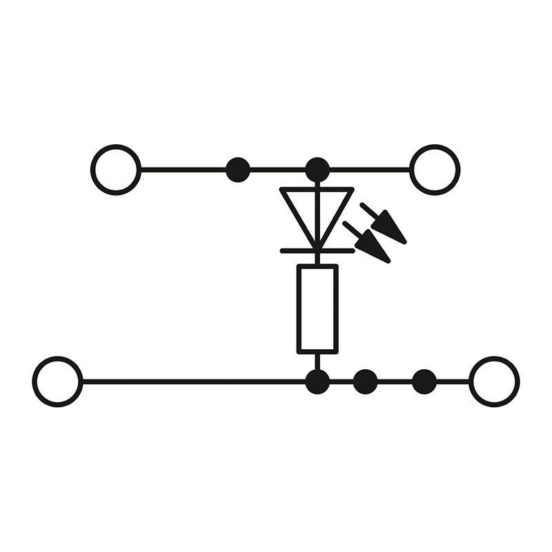 UTTB 2,5-LA 24 RD - 元件端子