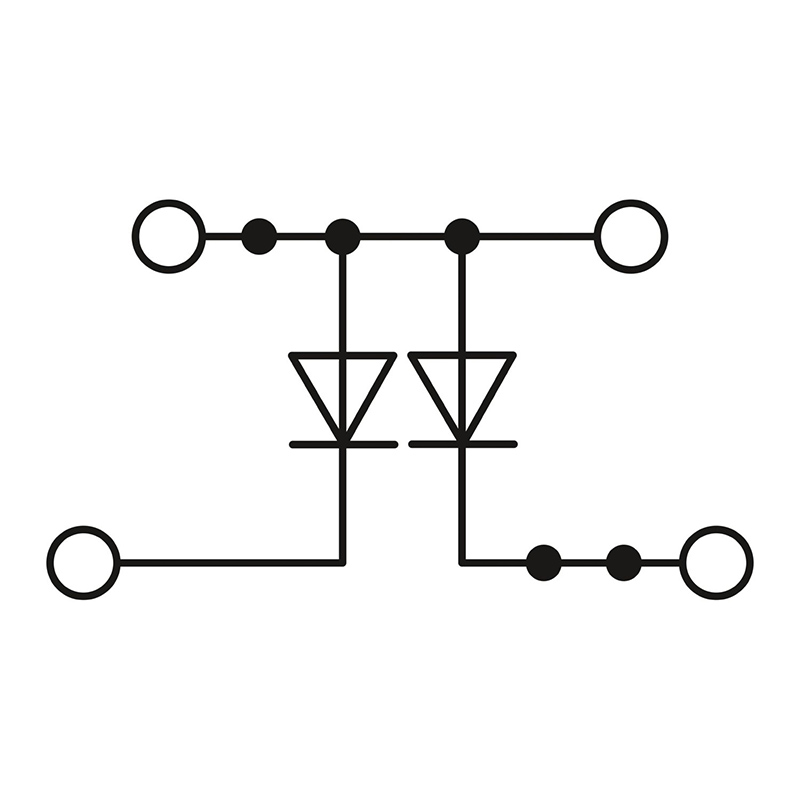 UTTB 2,5-2DIO/O-UL/O-UR - 元件端子