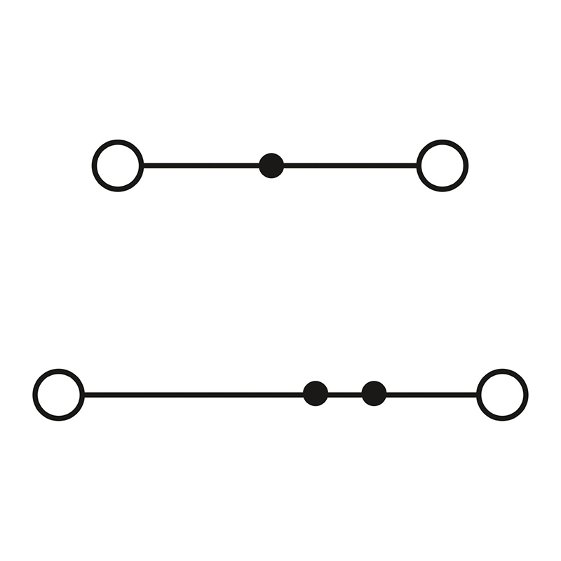 UTTB 2,5-BE - 双层接线端子