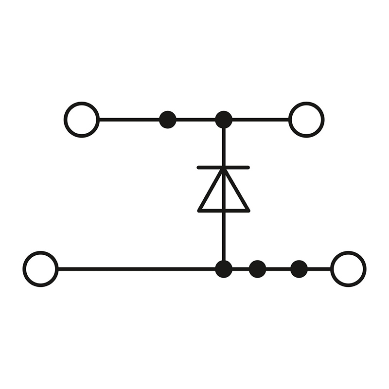 UTTB 2,5-DIO/U-O - 元件端子