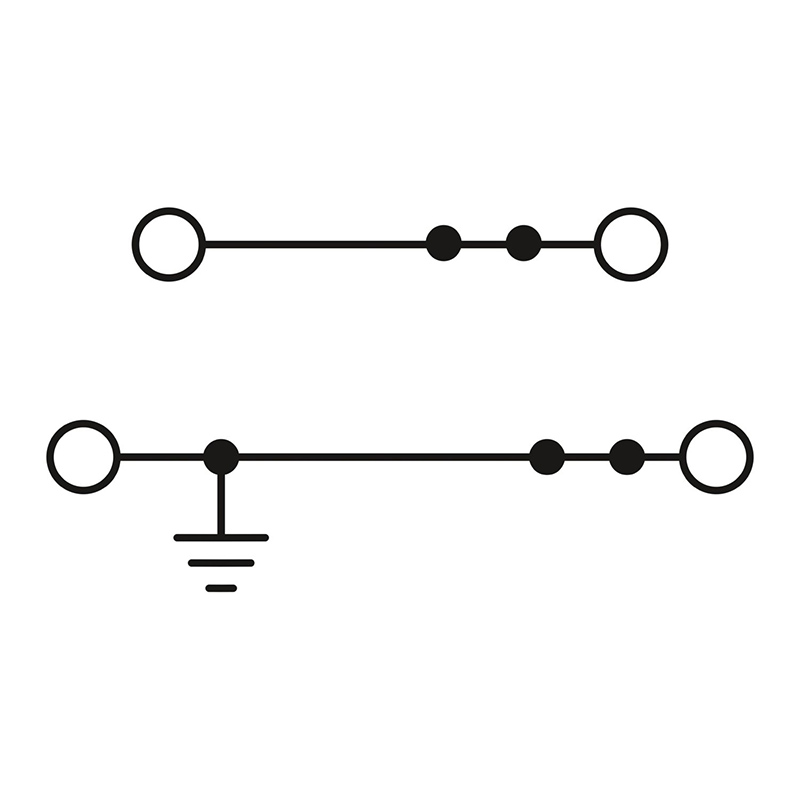 UTTB 2,5-PE/L - 接地端子