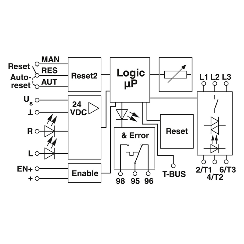 ELR H5-IES-PT- 24DC/500AC-3-P - 混合型电机起动器