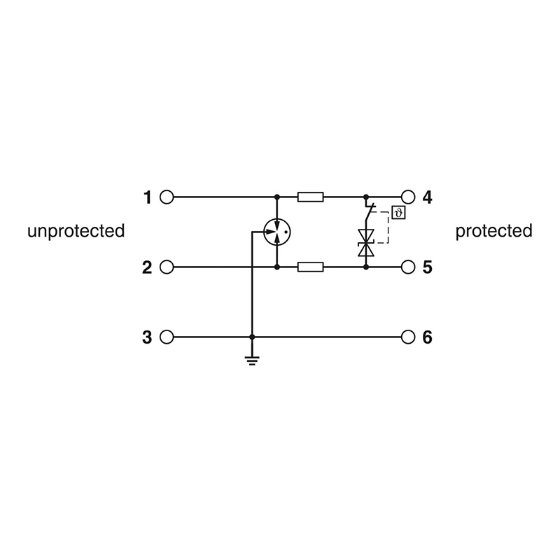 TTC-6P-1X2-24DC-UT-I - 电涌保护器