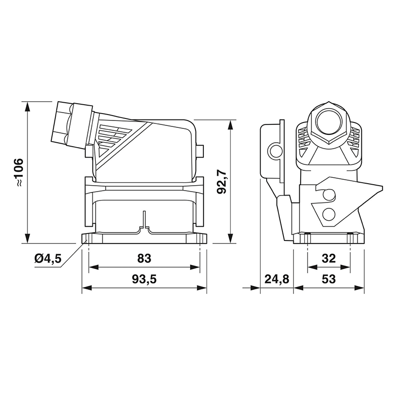 HC-EVO-B10PT-BWSC-HL-M25-PLRBK