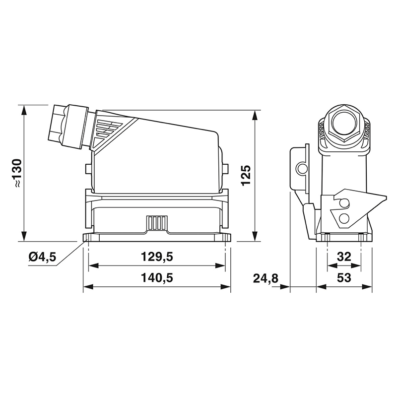 HC-EVO-B24PT-BWSC-HH-M32-PLRBK