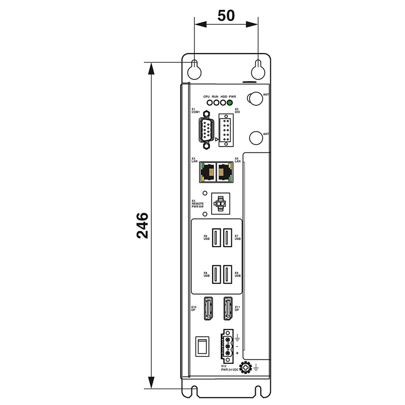 VL3 BPC - 嵌入式PC机