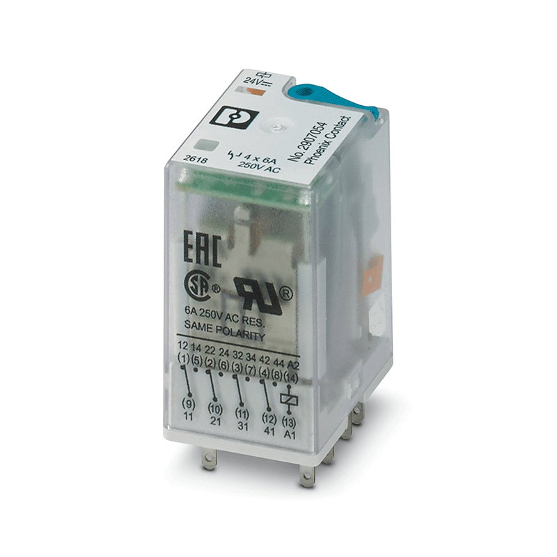 REL-IR4/24DC/4X21 - 单个继电器