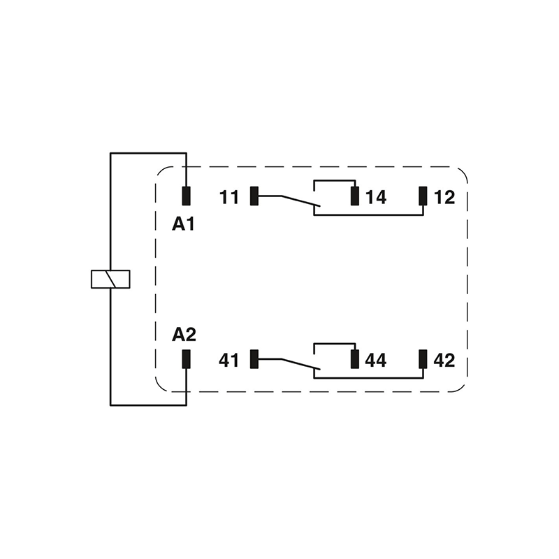 REL-IR2/L-230AC/2X21 - 单个继电器